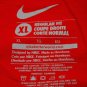 Men's Nike GET YOUR SWOOSH ON Logo T-Shirt Cotton Red sz XL Run Gym Workout