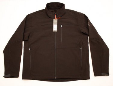 NWT Men's TUMI WIND STOP Black Jacket Soft Shell coat Rain XXL TT-0012 NEW $225