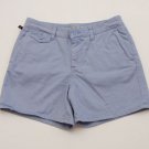 Women's Ralph Lauren Polo Jeans co. Shorts Blue size 4 chino basic 4" cotton GUC