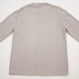 Men's Armani Exchange AX Pull Over Crew Neck Sweater Tan with Gray Stripe sz L