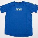 Men's 2010 Honolulu Marathon T-Shirt Blue size Large Rare race tee gym running