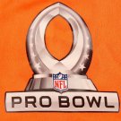 Men's Port Authority PRO-BOWL NFL football wicking Polo Shirt Neon Orange 2XL