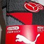 Men's Puma Cell Crew Socks 3 Pack Gray RED size 10-13 NEW crossfit gym cushion