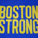 Men's Vintage BOSTON STRONG T-Shirt Blue size L tee marathon crossfit run tee LG