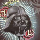 Men's Marc Ecko STAR WARS Darth Vader T-Shirt Gray XL Cut & sew tee EUC rose $55
