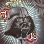 Men's Marc Ecko STAR WARS Darth Vader T-Shirt Gray XL Cut & sew tee EUC rose $55