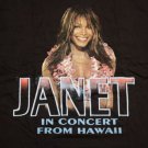 Men's Vtg JANET JACKSON tee tour T-Shirt In Concert Hawaii EXCLUSIVE Michael XL