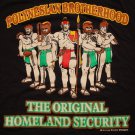 Men's Vintage Polynesian Hawaii Brotherhood T-Shirt Black XL Homeland Security