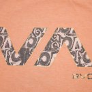 Men's RVCA VA tee T-Shirt Burnt Sienna Heather size Medium 50/50 crossfit M SOFT