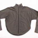 Women's Adidas Climalite 365 Zip-Up Sweat Shirt  track jacket Gray Small gym