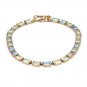 Women's J Crew Multicolor crystal Rectangle Gem Stone Necklace 16" NEW A8642 $68