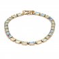 Women's J Crew Multicolor crystal Rectangle Gem Stone Necklace 16" NEW A8642 $68