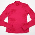 Lululemon Long Sleeve Athletic Shirt Rash Guard LOTUS Fuchsia Pink YOGA Run