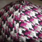 J Crew NWT HOUNDSTOOTH BASEBALL CAP FUCHSIA checker herringbone wool O/S $48