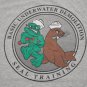 Men's Basic Underwater Demolition Seal Training T-Shirt Gray size L Navy Seals