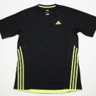Men's ADIDAS ClimaCool Athletic Shirt Black size L Light Weight Gym Workout HOT!