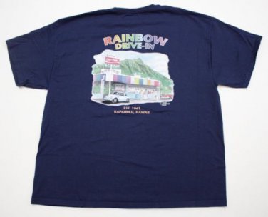 rainbow drive in t shirt