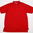 Men's Adidas Golf Shirt Red size Medium NWT New climafit climalite $89 sport M