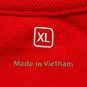 Men's Mac APPLE Computer Cotton T-Shirt Red size XL IPhone 6 IPod embroidered
