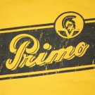 Men's Vintage PRIMO Beer Hawaii T-Shirt tee Yellow size M Oahu 80's 90's AWESOME