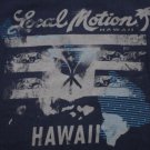 Men's Local Motion Hawaii Surf Tee T-Shirt Navy Blue M Medium paddle board fin