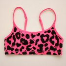 Victorias Secret PINK leopard Sports Bra size XS Leopard fitness yoga spandex