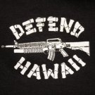 Men's Defend Hawaii T-Shirt Black size XL