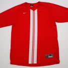 Men's Nike Dri Fit Athletic T-Shirt Top V-Neck Red sz M Crossfit Gym Run Workout