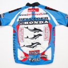 Men's CASTELLI DOLPHIN Hawaii Cycling Jersey White/Blue/Black size Small S top