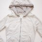 RARE Lululemon SE ruffle Jacket Sweat Shirt plaid oatmeal heather scuba hoodie 6