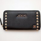 Joe's Jeans Wallet Clutch purse Black Gold NEW CASANOVA studded $58 GIFT IDEA