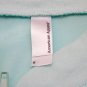 Women's American Apparel Jacket Teal size Small Satin retro zip up AWESOME