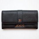 Joe's Jean's SALUTE Wallet clutch purse Black Gold New nwt Nordstrom $57 GIFT