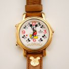 Vintage Lorus Mickey Mouse Musical Watch Working New Battery small world club
