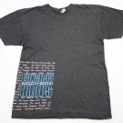 Punahou Hoops HAWAII T-Shirt Gray size Medium American Apparel 50/50 Basketball