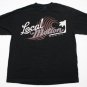 Men's Local Motion Surf WAVE HAWAII T-Shirt tee Black XL HIC T&C contest VTG fin