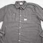 Men's Mark Ecko Cut & sew Button Down Shirt Gray size 2XL Hipster Nordstrom $89