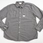 Men's Mark Ecko Cut & sew Button Down Shirt Gray size 2XL Hipster Nordstrom $89