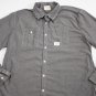 Men's Mark Ecko Cut & sew Button Down Shirt Gray size 2XL Hipster Nordstrom $89