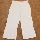 AWESOME Lululemon BE STILL Yoga Crop Sweat Pants White size 4 SOFT crossfit S