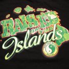 Men's Vintage T&C Surf Designs Hawaii RAISED ON THE ISLANDS T-Shirt Black sz L