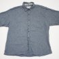 Hawaii Reyn Spooner Button Down Chambray Shirt Blue size M/L Macy's $99 aloha