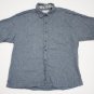 Hawaii Reyn Spooner Button Down Chambray Shirt Blue size M/L Macy's $99 aloha