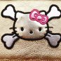Hello Kitty GOLD metallic skull Clutch Purse FUNKY DIVAS RARE JAPAN KAWAII NWT