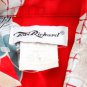 Men's Vintage Long Sleeve 70's Tori Richard Aloha Button Down Shirt Red S Japan