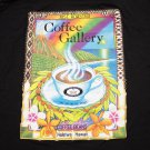 Men's Gourmet Coffee Gallery Haleiwa HAWAII T-Shirt Black sz L North Shore Oahu