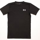 Men's Under Armour Heat Gear Athletic T-Shirt Black size L Gym compression run