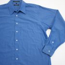 Men's DKNY Button Down Shirt Blue size 17 NWT New dress $45 suit L