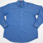 Men's DKNY Button Down Shirt Blue size 17 NWT New dress $45 suit L