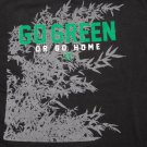 Men's VTG UH Hawaii Warriors T&C tee T shirt GO GREEN yin yang beer XXL surf 2XL